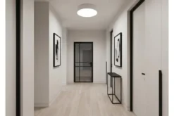 Arrediorg LAMPADA DA SOFFITTO MODERNA BIANCA ORBO D40