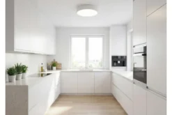 Arrediorg LAMPADA DA SOFFITTO MODERNA BIANCA ORBO D40
