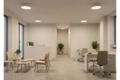 Arrediorg LAMPADA DA SOFFITTO MODERNA BIANCA ORBO D30