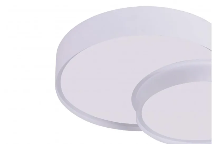 Arrediorg LAMPADA DA SOFFITTO MODERNA BIANCA ORBO DUO D40