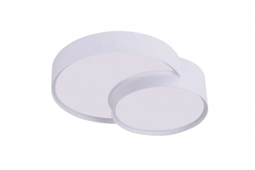 Arrediorg LAMPADA DA SOFFITTO MODERNA BIANCA ORBO DUO D40