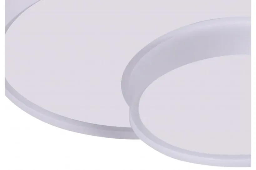 Arrediorg LAMPADA DA SOFFITTO MODERNA BIANCA ORBO DUO D40