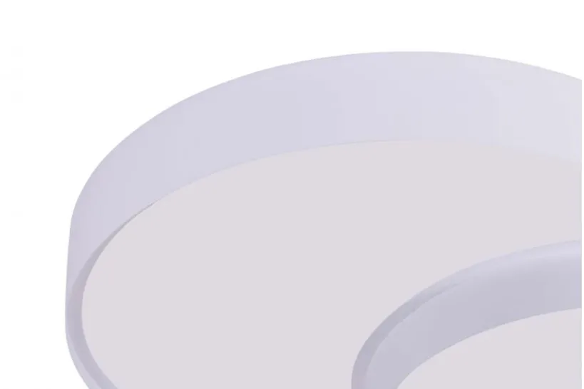 Arrediorg LAMPADA DA SOFFITTO MODERNA BIANCA ORBO DUO D48
