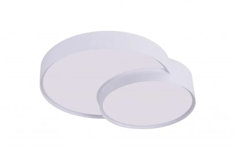 Arrediorg LAMPADA DA SOFFITTO MODERNA BIANCA ORBO DUO D48