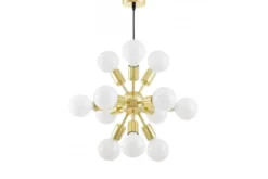 Arrediorg LAMPADA DA SOFFITTO MODERNA CLASSIC GOLD NOVA W12