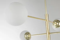 Arrediorg LAMPADA DA SOFFITTO MODERNA CLASSIC ORO FINO PRO W6