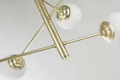 Arrediorg LAMPADA DA SOFFITTO MODERNA CLASSIC ORO FINO PRO W6