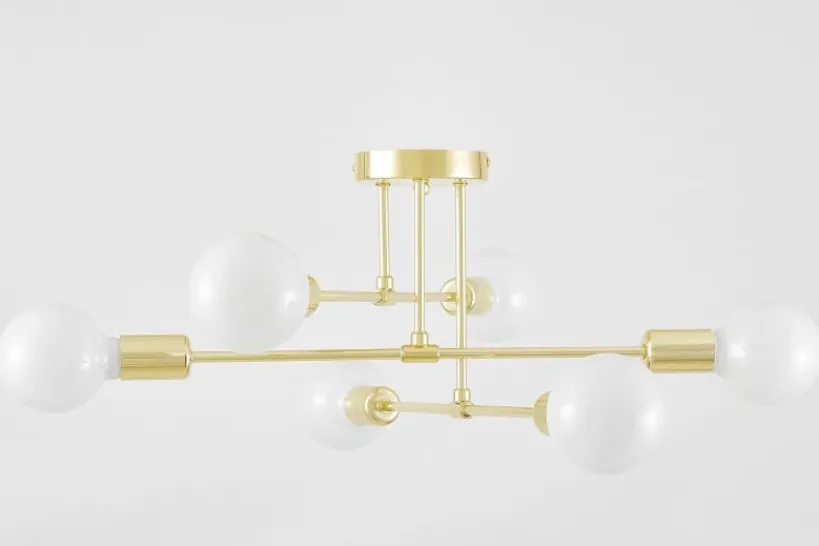 Arrediorg LAMPADA DA SOFFITTO MODERNA CLASSICA NOVA W6