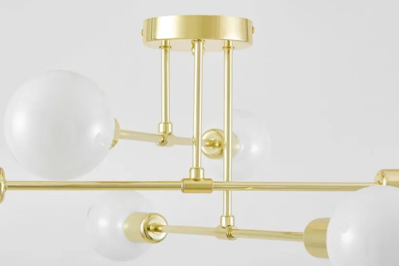 Arrediorg LAMPADA DA SOFFITTO MODERNA CLASSICA NOVA W6