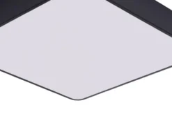 Arrediorg LAMPADA DA SOFFITTO MODERNA CUBO D50 NERA