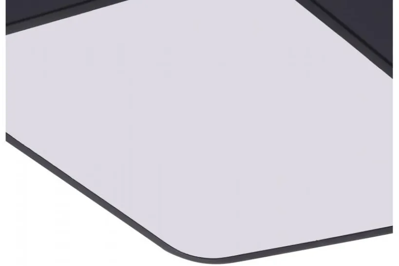 Arrediorg LAMPADA DA SOFFITTO MODERNA CUBO D30 NERA