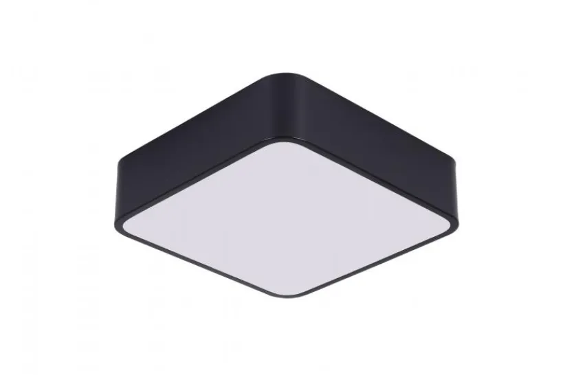 Arrediorg LAMPADA DA SOFFITTO MODERNA CUBO D30 NERA