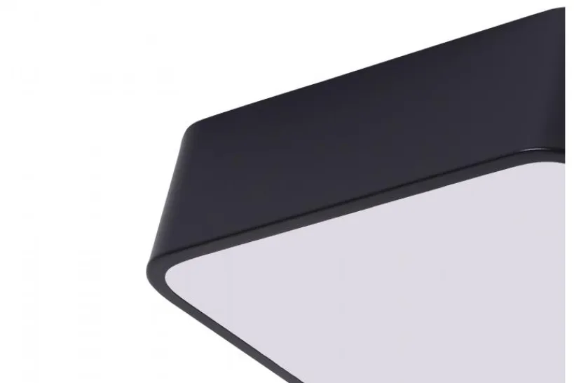 Arrediorg LAMPADA DA SOFFITTO MODERNA CUBO D30 NERA