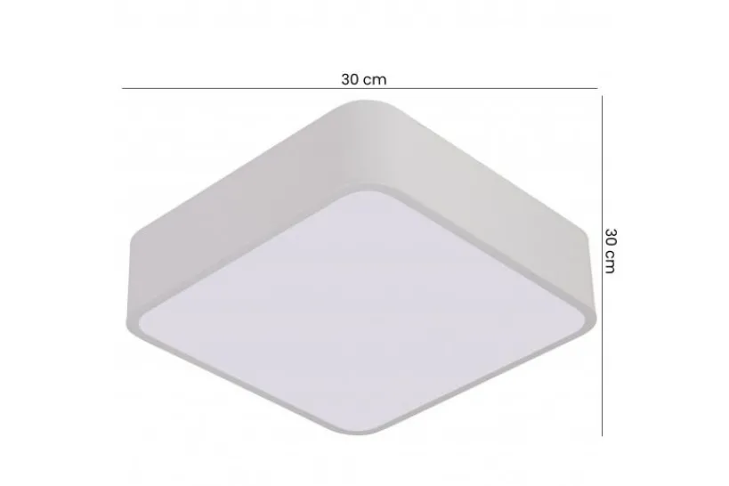 Arrediorg LAMPADA DA SOFFITTO MODERNA CUBO D30