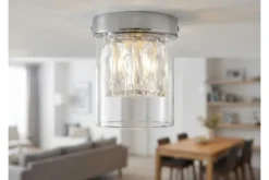 Arrediorg LAMPADA DA SOFFITTO MODERNA DENI CROMO