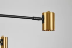 Arrediorg LAMPADA DA SOFFITTO MODERNA E ORO DORA W6