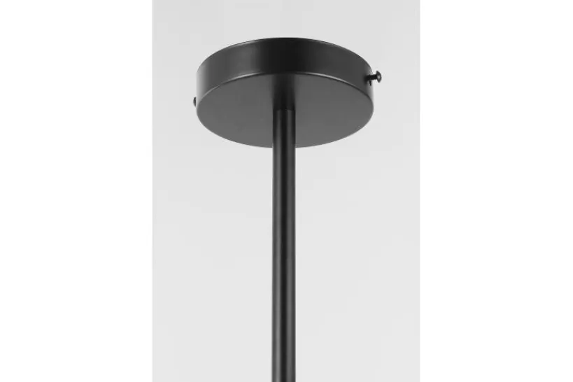 Arrediorg LAMPADA DA SOFFITTO MODERNA NERA FINO W5