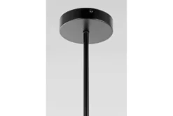 Arrediorg LAMPADA DA SOFFITTO MODERNA NERA FINO PRO W6
