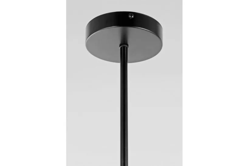 Arrediorg LAMPADA DA SOFFITTO MODERNA NERA FINO PRO W6