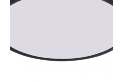 Arrediorg LAMPADA DA SOFFITTO MODERNA NERA ORBO D23