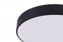 Arrediorg LAMPADA DA SOFFITTO MODERNA NERA ORBO D60