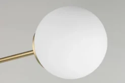 Arrediorg LAMPADA DA SOFFITTO MODERNA OTTONE FINO W4