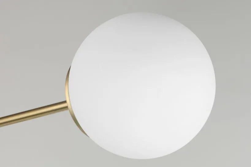 Arrediorg LAMPADA DA SOFFITTO MODERNA OTTONE FINO W4
