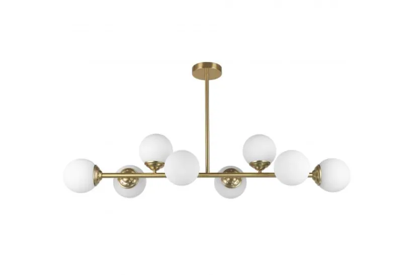 Arrediorg LAMPADA DA SOFFITTO MODERNA OTTONE FINO W8