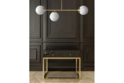 Arrediorg LAMPADA DA SOFFITTO MODERNA OTTONE FINO W3