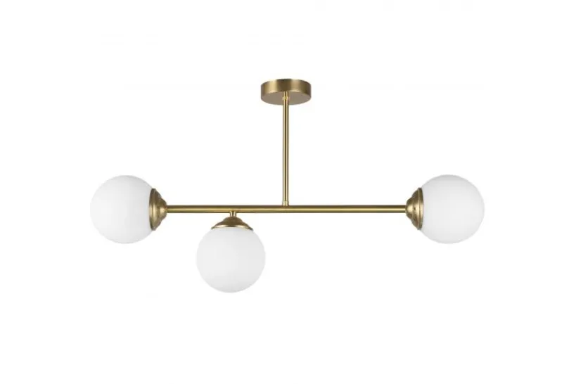 Arrediorg LAMPADA DA SOFFITTO MODERNA OTTONE FINO W3