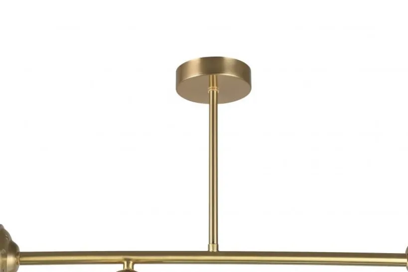 Arrediorg LAMPADA DA SOFFITTO MODERNA OTTONE FINO W3