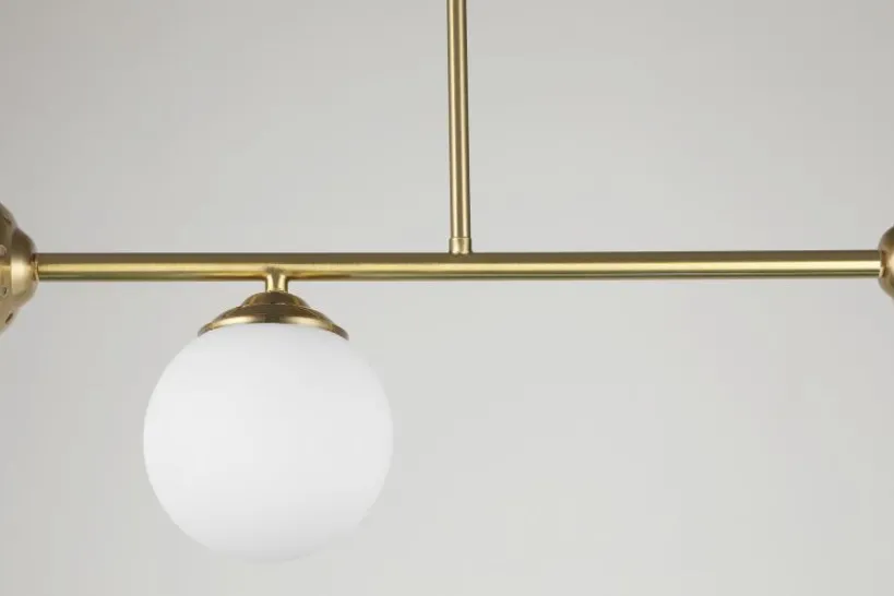 Arrediorg LAMPADA DA SOFFITTO MODERNA OTTONE FINO W3