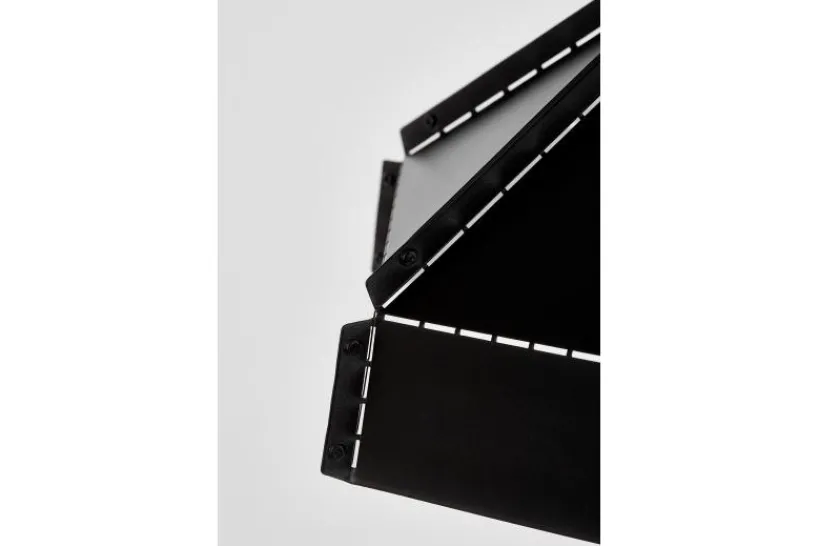 Arrediorg LAMPADA DA SOFFITTO NERA CONA W1