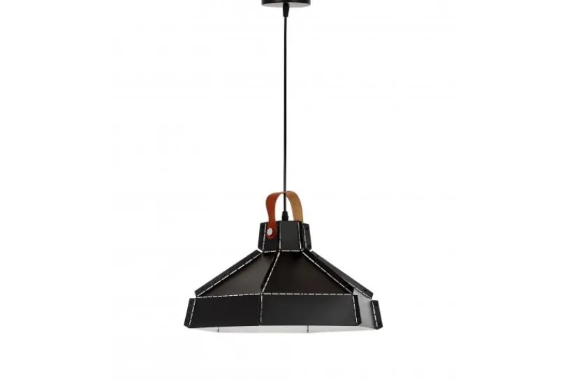 Arrediorg LAMPADA DA SOFFITTO NERA CONA W1