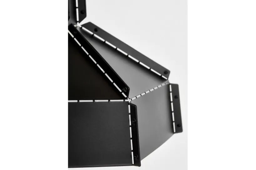 Arrediorg LAMPADA DA SOFFITTO NERA DONA W1