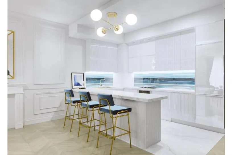 Arrediorg Lampada da soffitto oro a sfera FINO W4
