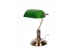 Arrediorg Lampada da tavolo Churchill con paralume colore