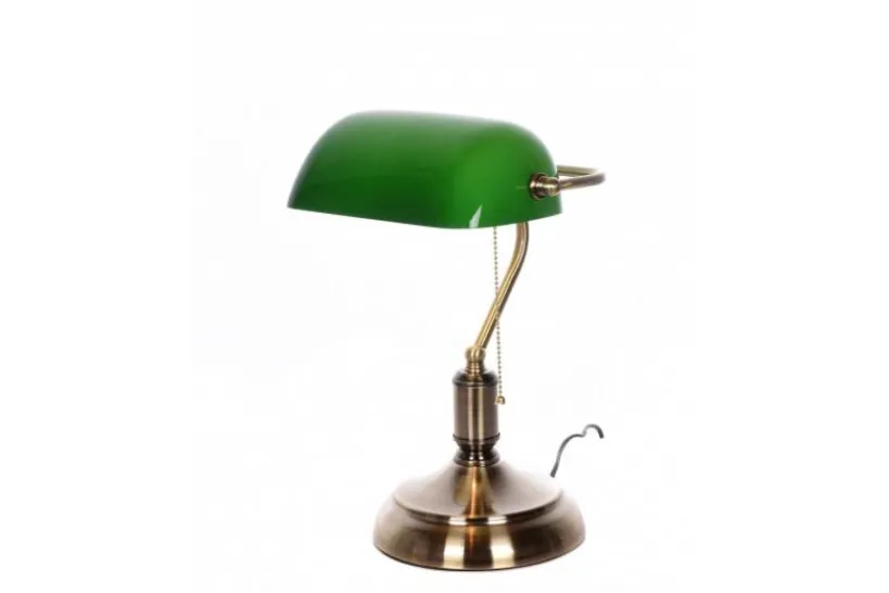 Arrediorg Lampada da tavolo Churchill con paralume colore