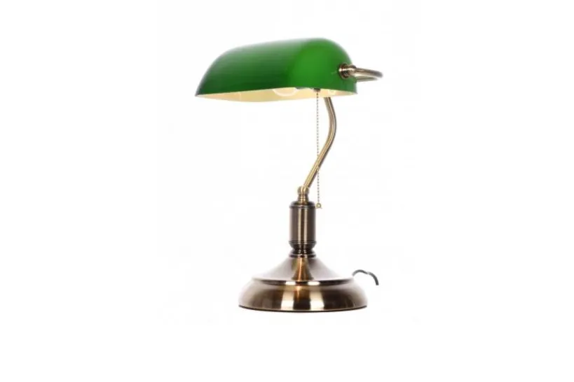 Arrediorg Lampada da tavolo Churchill con paralume colore