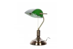 Arrediorg Lampada da tavolo Churchill con paralume colore