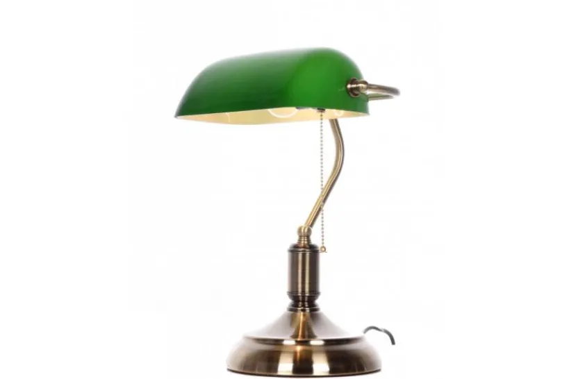Arrediorg Lampada da tavolo Churchill con paralume colore