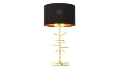 Arrediorg Lampada da tavolo comodino glamour MILARI -Oro