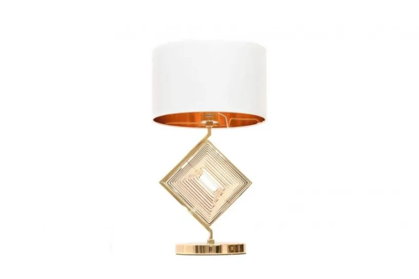 Arrediorg Lampada da tavolo comodino glamour BENARDI -Oro