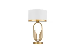 Arrediorg Lampada da tavolo comodino glamour ZANETTI Ottone