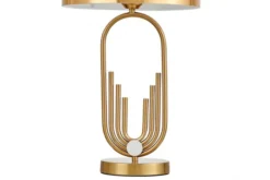 Arrediorg Lampada da tavolo comodino glamour ZANETTI Ottone