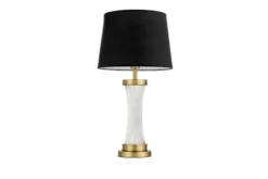 Arrediorg Lampada da tavolo comodino glamour VILLANOVA Ottone