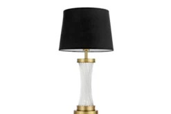 Arrediorg Lampada da tavolo comodino glamour VILLANOVA Ottone