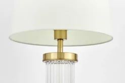 Arrediorg Lampada da tavolo comodino glamour BOTTE Ottone