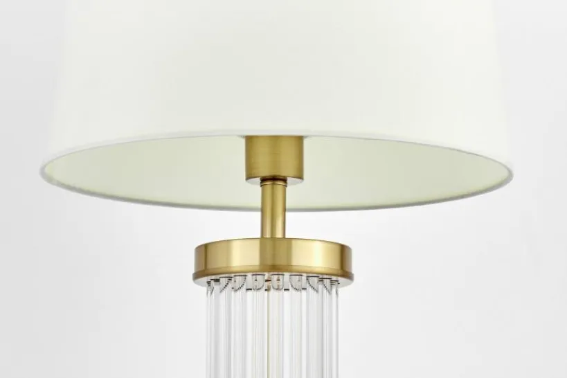 Arrediorg Lampada da tavolo comodino glamour BOTTE Ottone