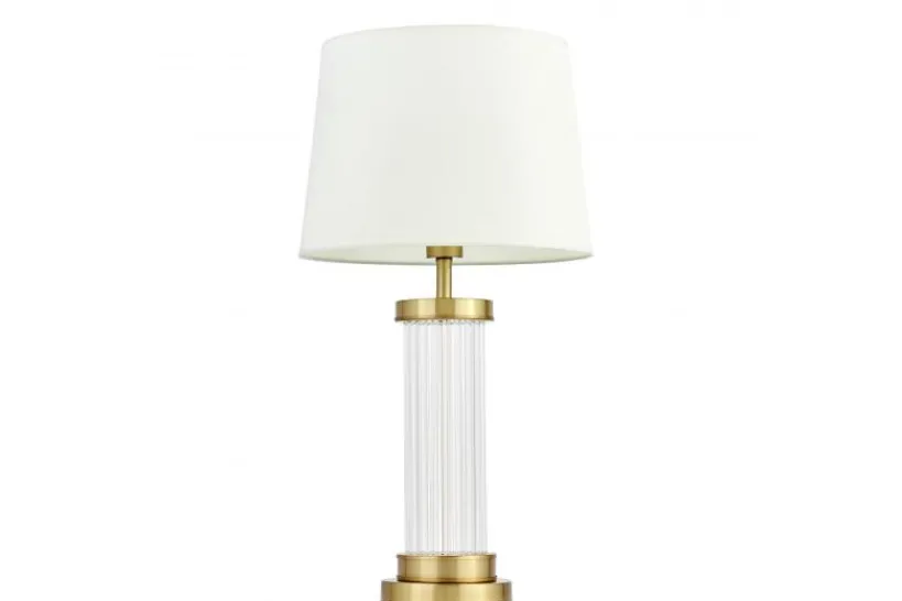 Arrediorg Lampada da tavolo comodino glamour BOTTE Ottone